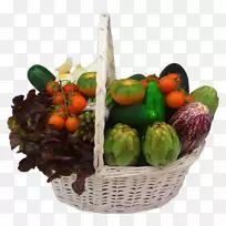蔬菜、素食、食物、礼品篮-蔬菜
