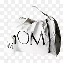 手提包白色品牌字体-可重复使用的手提包
