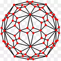 十二面体加泰罗尼亚立体多面体几何学-十二面体