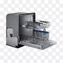 采用水冷壁技术的三星顶控洗碗机dw80m9550 ug三星dw80j7550u家用电器-洗碗机
