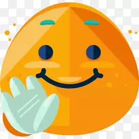表情电脑图标拇指信号笑脸剪贴画-笑脸
