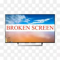 索尼LED背光液晶电视Bravia 4k分辨率破解屏幕