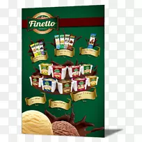 冰淇淋Finetto高粱冷冻食品礼品篮美莉达-冰淇淋