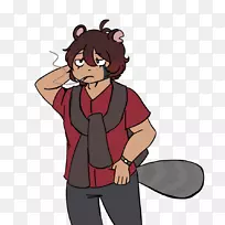 拇指智人人类行为剪贴画男孩