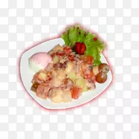 素食料理印尼菜那哥伦水果沙拉菜色拉