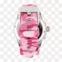 Kyboe表带伪装不锈钢手表