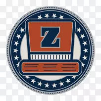 Zac棕带标志版权组织品牌-硬币罐