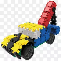 乐高玩具块建造成套机动车辆-玩具