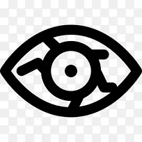 眼科医学眼计算机图标眼睛