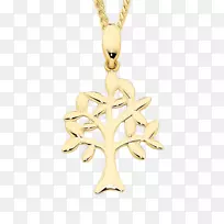 金项链珠宝首饰-树黄