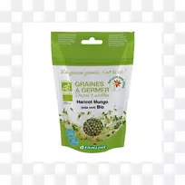 有机食品胚发芽种子红甘蓝苜蓿