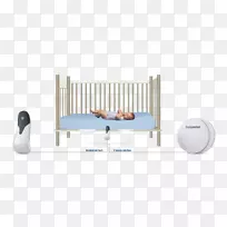 婴儿监测器传感器婴儿床电脑监测器-5感应器