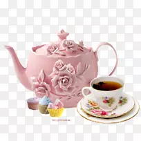花茶白茶英式早餐茶壶茶
