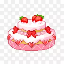 生日蛋糕草莓奶油蛋糕纸杯蛋糕