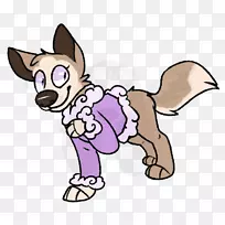猫幼犬繁殖绘画艺术-猫