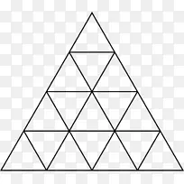 几何对称几何形状-三角形图案