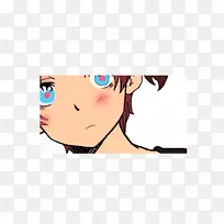 黑发眉毛额头面颊意大利素描