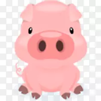微型猪电脑图标