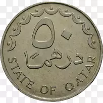 卡塔尔里亚尔阿拉伯联合酋长国迪拉姆波斯湾硬币