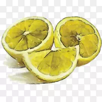 柠檬橙水果-柠檬