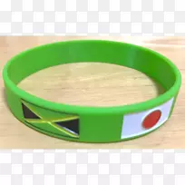 手镯面包平底木背