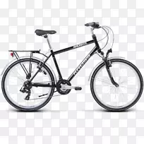 罗利自行车公司混合自行车叉岛野自行车