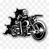 摩托车头盖骨骨架自行车-摩托车
