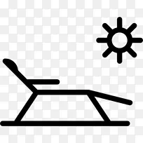 电脑图标设计-日光浴床