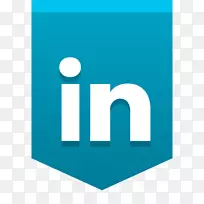 计算机图标社交媒体LinkedIn图标设计-社交媒体