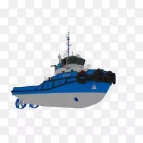 锚装卸拖轮补给船拖船海军建筑船拖船