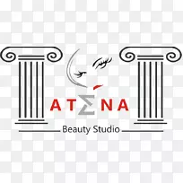 Atena，美容工作室StradaȘTefan Ciobanu品牌标识-美容工作室