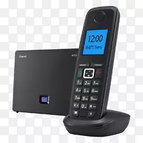 千兆通信voip电话语音IP无绳电话ip-dect-ip