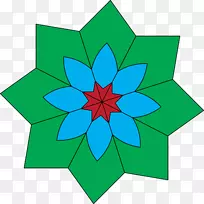 几何图形几何艺术电脑图标剪贴画
