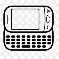 手机配件手机电脑图标电脑键盘-老人手机