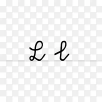 线条艺术手指数字白色设计