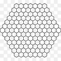 蜂窝几何学六角形