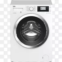 Beko wtg 841b1洗衣机家用电器烘干机-洗衣机顶部视图