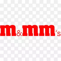 徽标M&M字体-字体