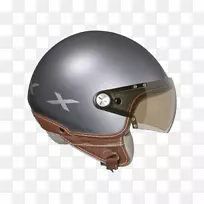 摩托车头盔附件x自行车头盔喷气式头盔自行车事故