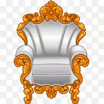 王座翼椅家具-王座