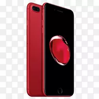 产品红色苹果智能手机-苹果