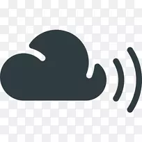 混合云计算机图标SoundCloud徽标