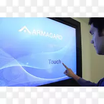 触摸屏电脑显示器广告数字标志平板显示器