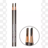 スタイルフィット化妆品灰色和棕色苹果铅笔