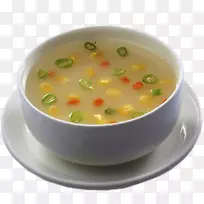 玉米汤，混合蔬菜汤，甘露汤，酸辣汤，蔬菜汤