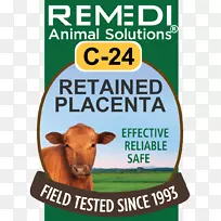 牛顺势疗法预防性保健安全REMEDI动物溶液.肉牛