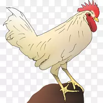 鸡块鸡作为食物剪贴画-鸡