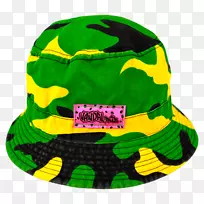 棒球帽绿色棒球帽