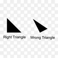 标志三角形剪贴画-三角形