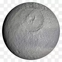 土星球体自然卫星-月球表面特提斯卫星